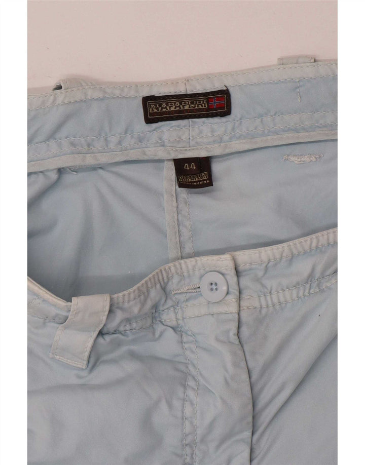Napapijri Womens Cargo Shorts IT 44 Medium W32 Blue