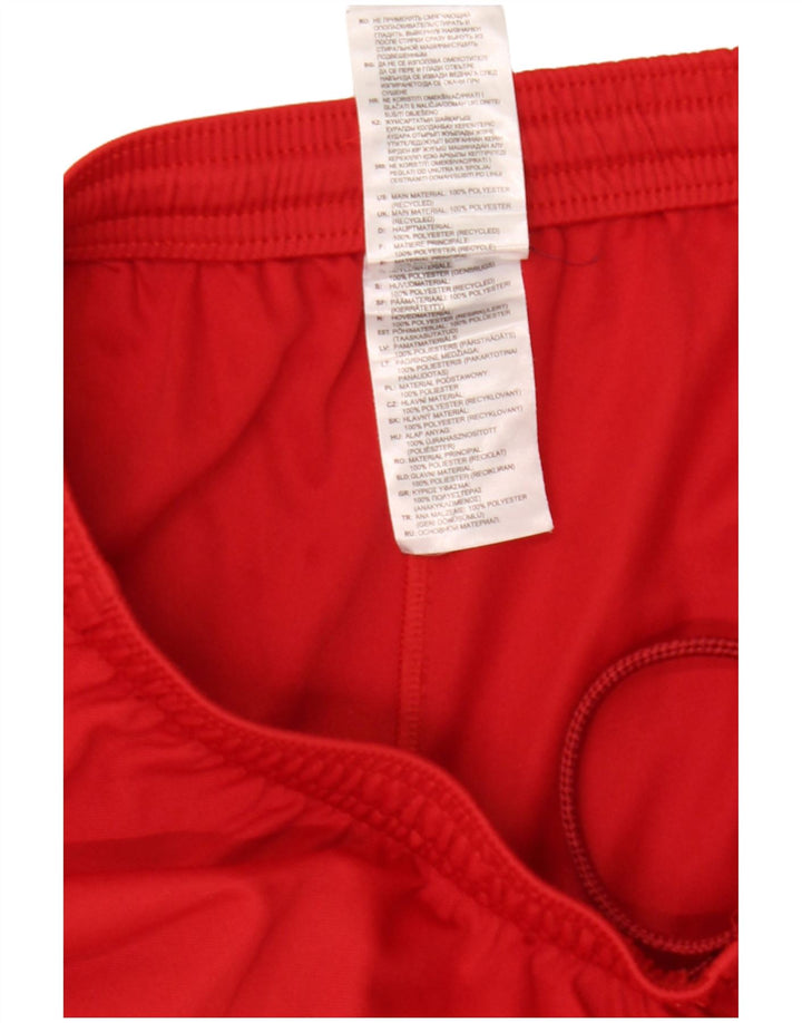 Adidas Mens Sport Shorts Medium Red Polyester Sports