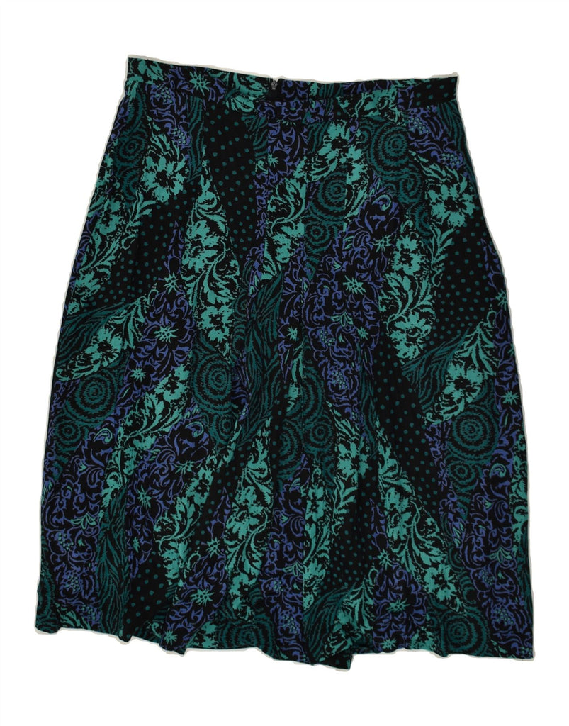 YOUR SIXTH SENSE Womens Straight Skirt EU 40 Medium W30 Green Floral | Vintage Your Sixth Sense | Thrift | Second-Hand Your Sixth Sense | Used Clothing | Messina Hembry 