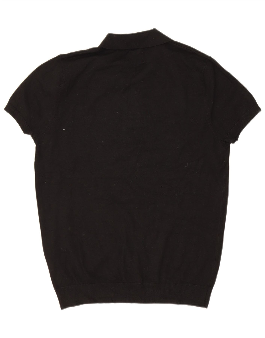 Zara Mens Polo Shirt Medium Black