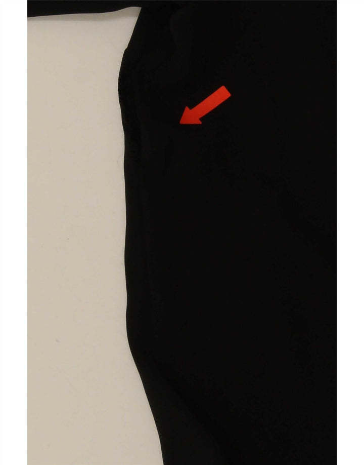 Zara Womens 3/4 Sleeve Shift Dress UK 18 XL Black