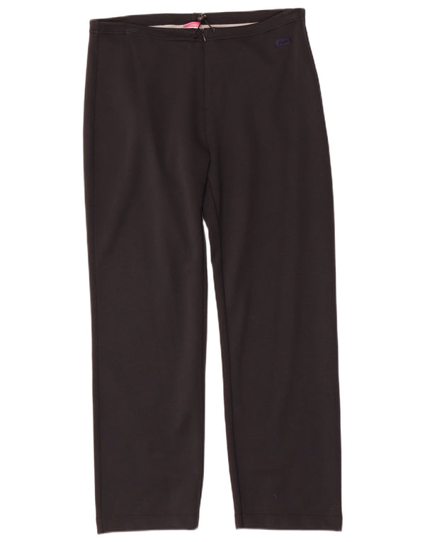 Asics Womens Tracksuit Trousers UK 16 Large Black Polyamide
