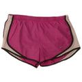 Nike Womens Dri Fit Sport Shorts UK 14 Medium Pink Colourblock Polyester