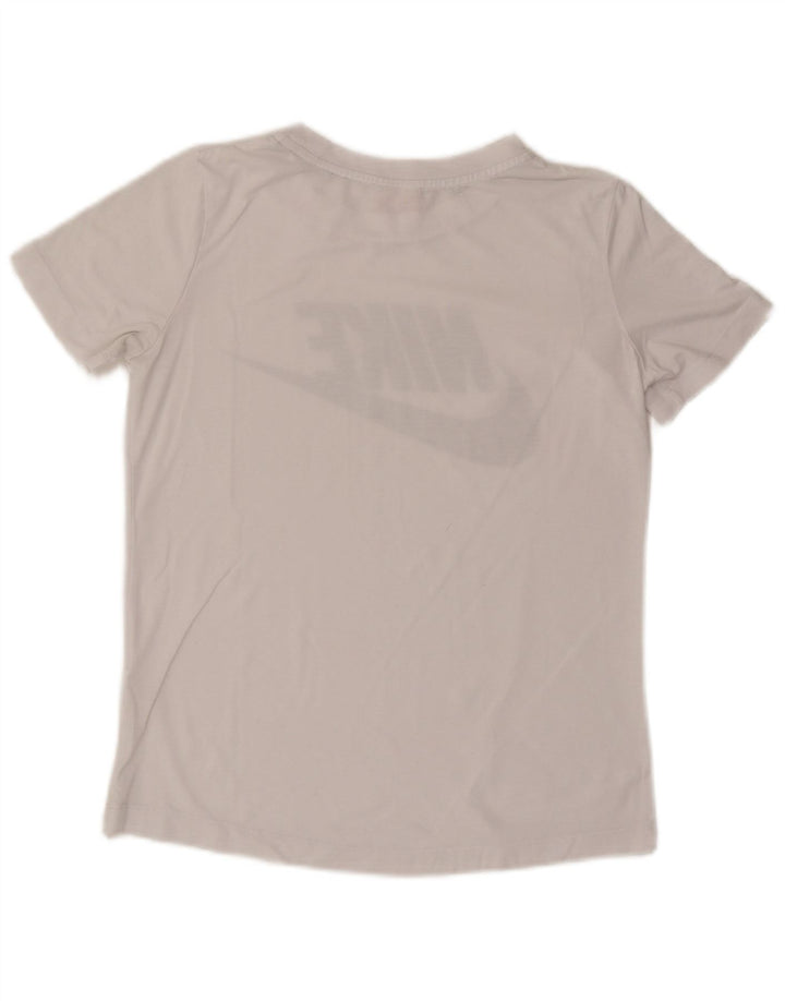 Nike Womens Graphic T-Shirt Top UK 6 XS White