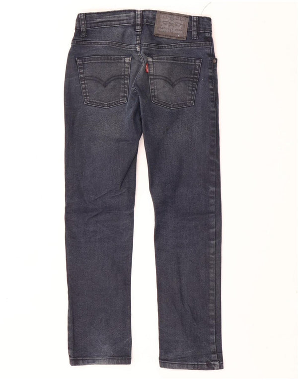 Levi's Boys Slim Tapered Jeans 7-8 Years W22 L22 Blue Cotton