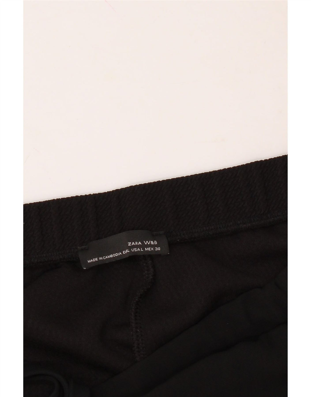 ZARA Womens Tracksuit Trousers Joggers UK 14 Large  Black Vintage Zara and Second-Hand Zara from Messina Hembry 
