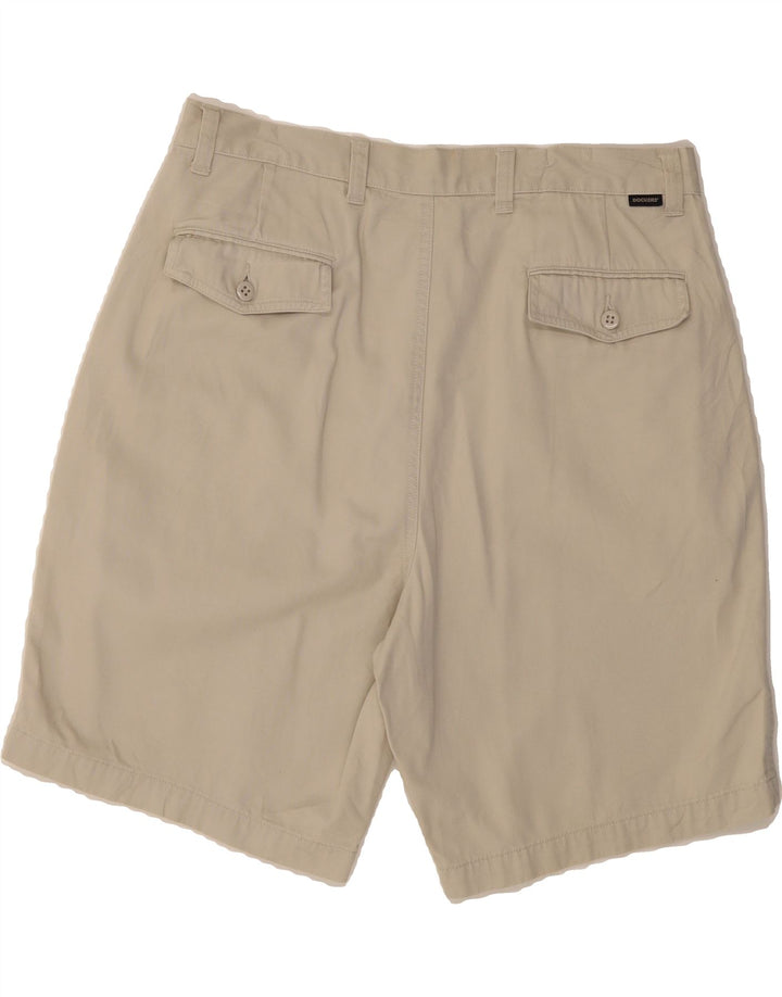 DOCKERS Mens Khakis Chino Shorts W36 Large Beige Cotton Vintage Dockers and Second-Hand Dockers from Messina Hembry 