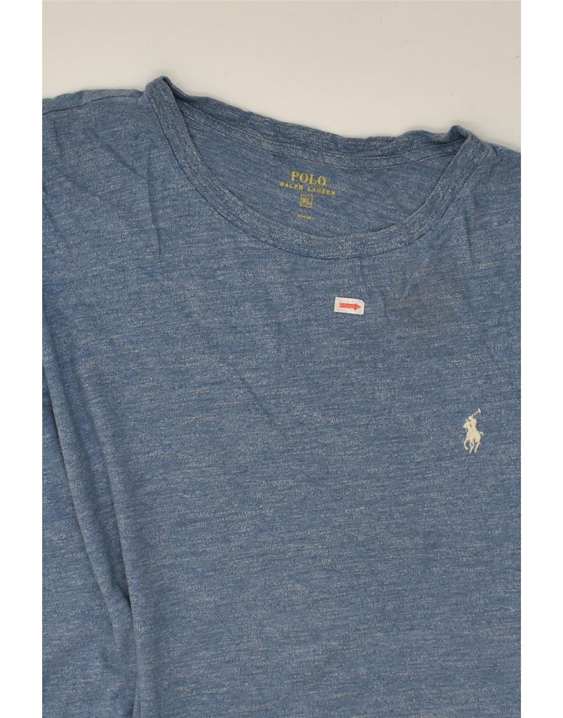 POLO RALPH LAUREN Mens T-Shirt Top XL Navy Blue Cotton | Vintage Polo Ralph Lauren | Thrift | Second-Hand Polo Ralph Lauren | Used Clothing | Messina Hembry 