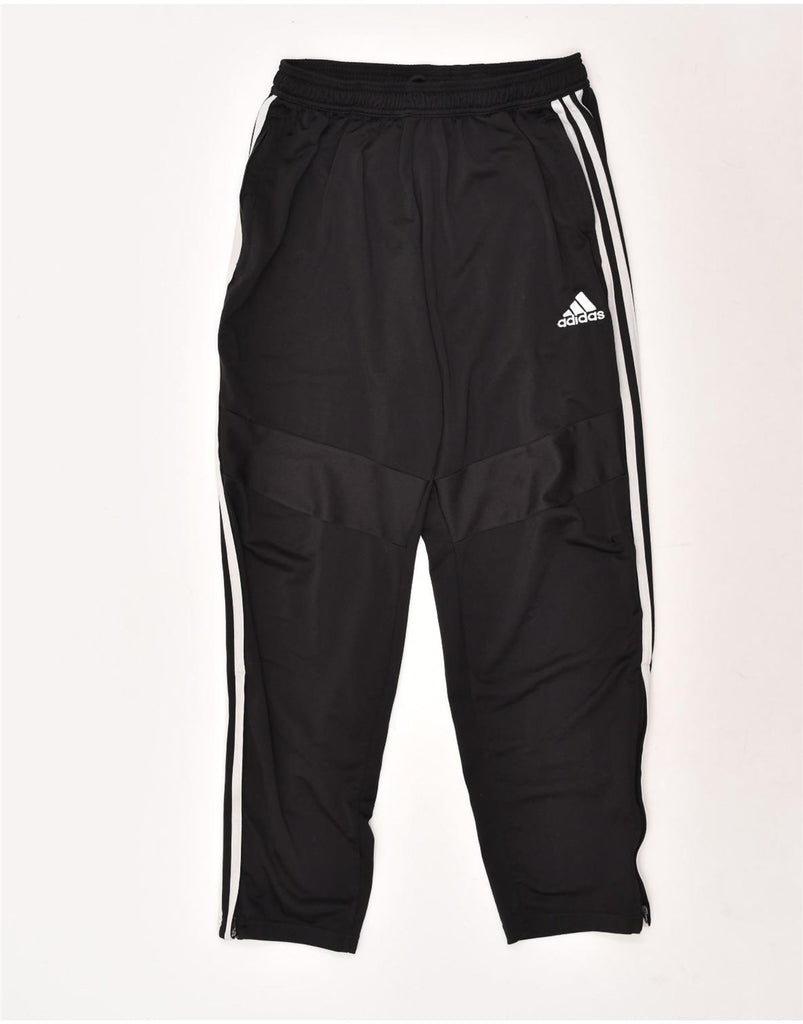 ADIDAS Mens Tracksuit Trousers Medium Black Polyester | Vintage Adidas | Thrift | Second-Hand Adidas | Used Clothing | Messina Hembry 