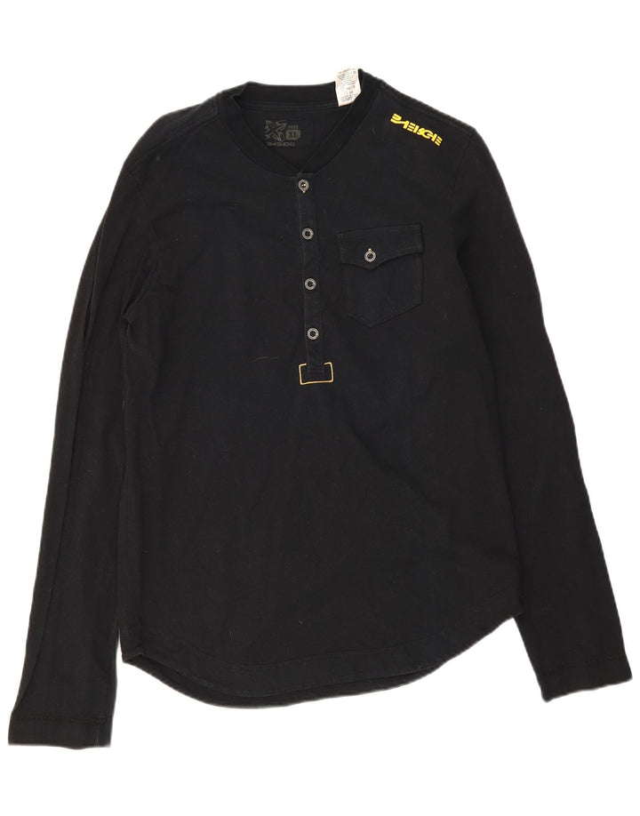 Energie Mens Top Long Sleeve XL Black Cotton