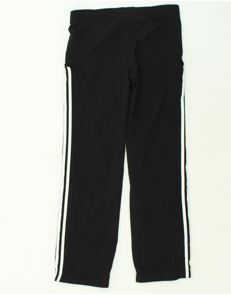 ADIDAS Womens Tracksuit Trousers UK 8 Small Black Polyester | Vintage Adidas | Thrift | Second-Hand Adidas | Used Clothing | Messina Hembry 