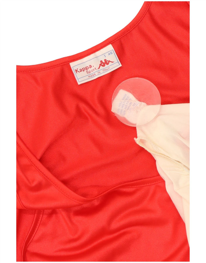 Kappa Womens Graphic 2 Piece Set IT 46 Large  Red Colourblock Polyamide