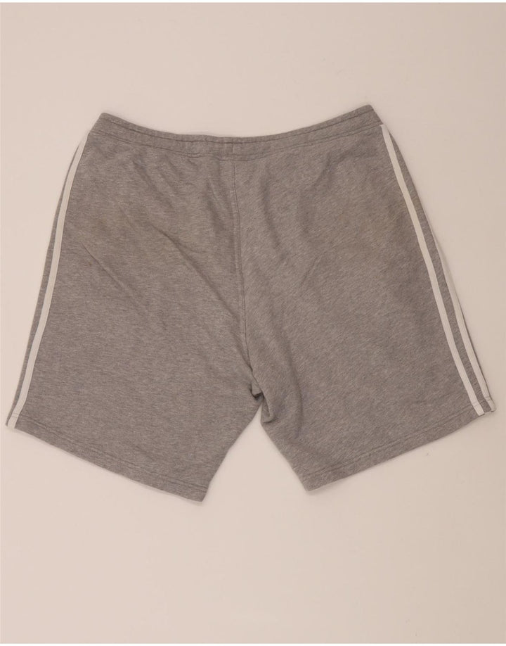 ADIDAS Mens Sport Shorts Large  Grey Cotton Vintage Adidas and Second-Hand Adidas from Messina Hembry 
