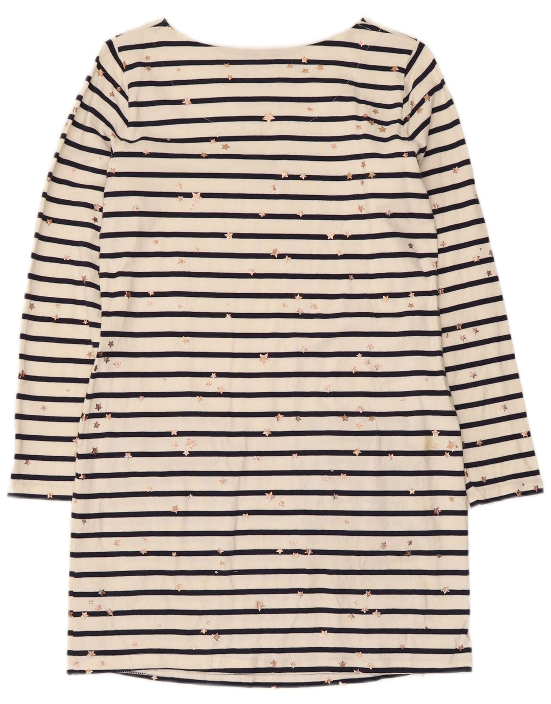 Joules Womens Abstract Pattern Sheath Dress UK 10 Small White Striped