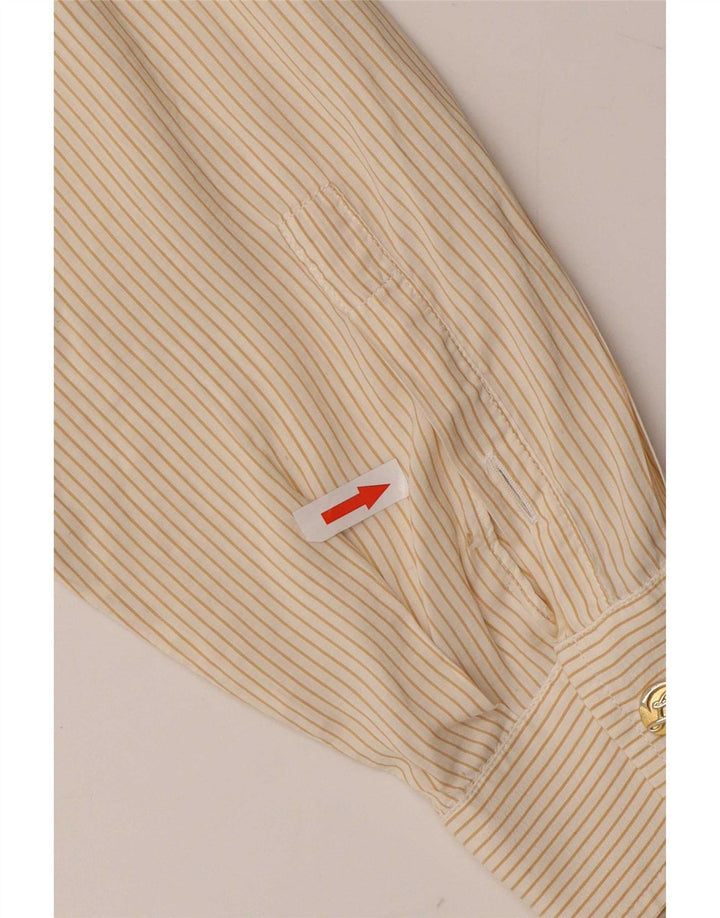 Bogner Womens Regular Fit Shirt EU 42 Large Beige Striped