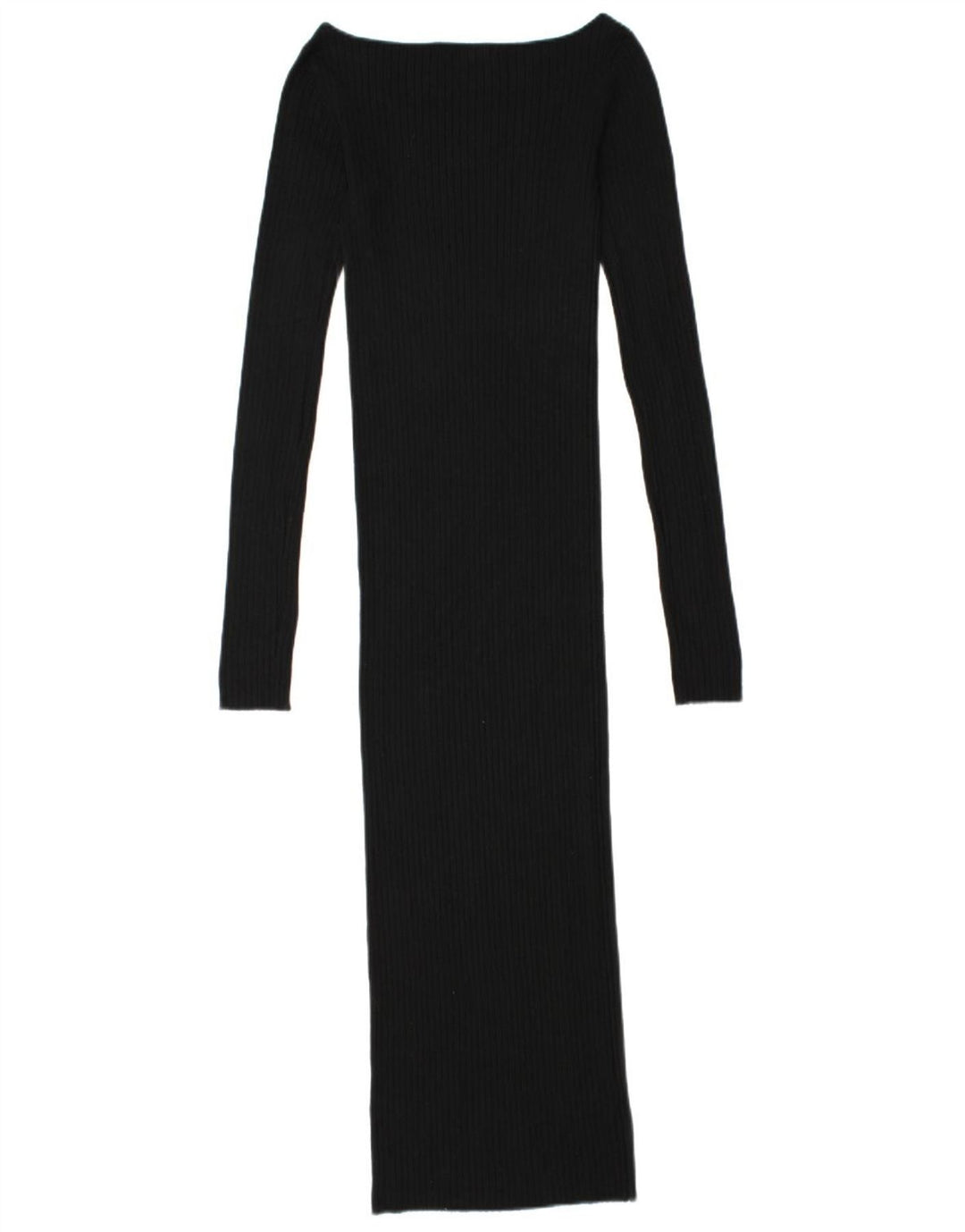 Zara Womens Jumper Dress UK 8 Small Black