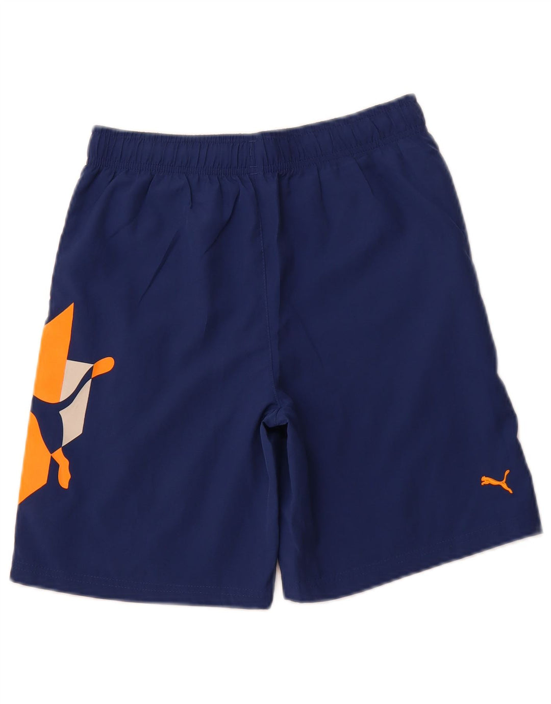 PUMA Boys Graphic Sport Shorts 11-12 Years  Navy Blue Polyester