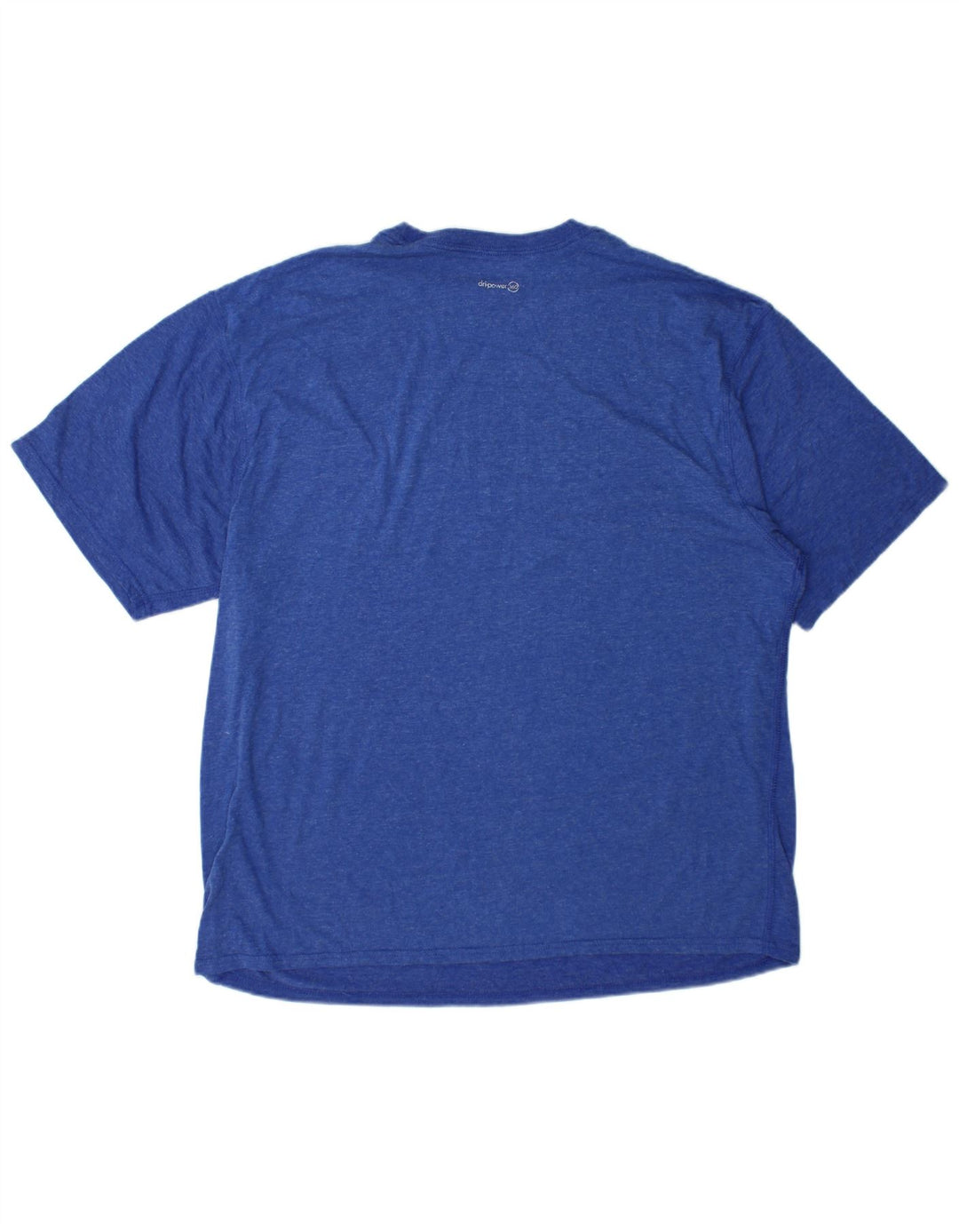 RUSSELL ATHLETIC Mens Dri-Power T-Shirt Top UK 50/52 2XL Blue Polyester