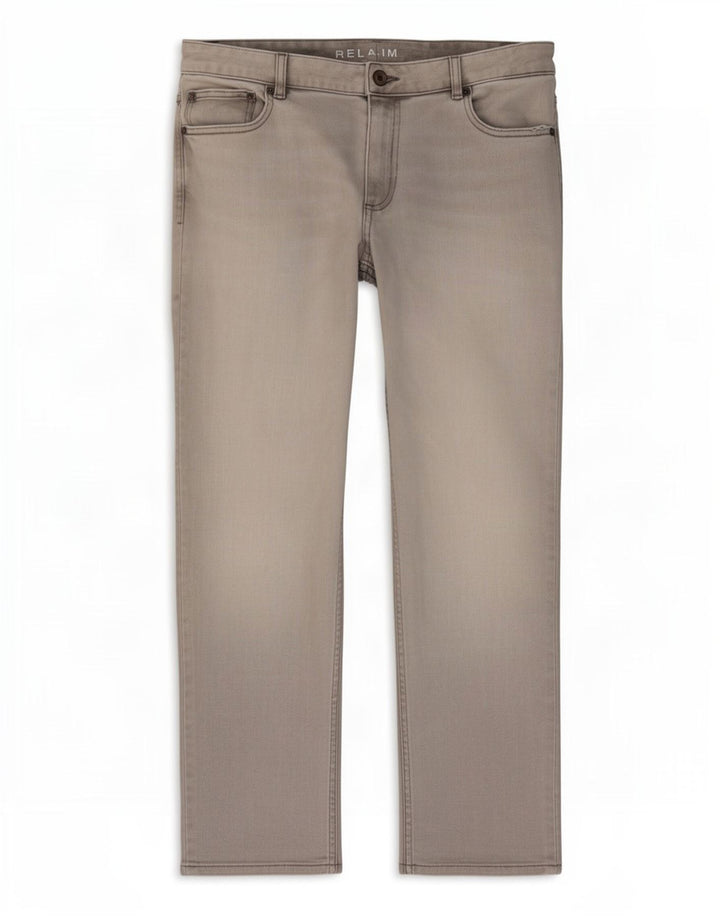 Marks & Spencer Womens Regular Cropped Jeans UK 12 Medium W30 L25 Grey