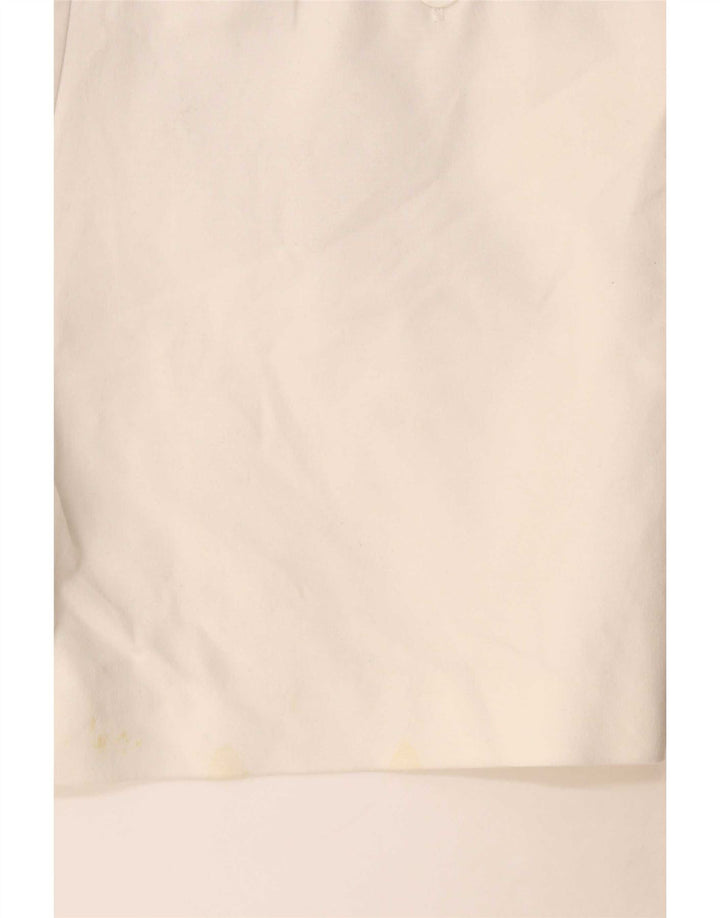 Zara Womens Chino Shorts Small W27 White