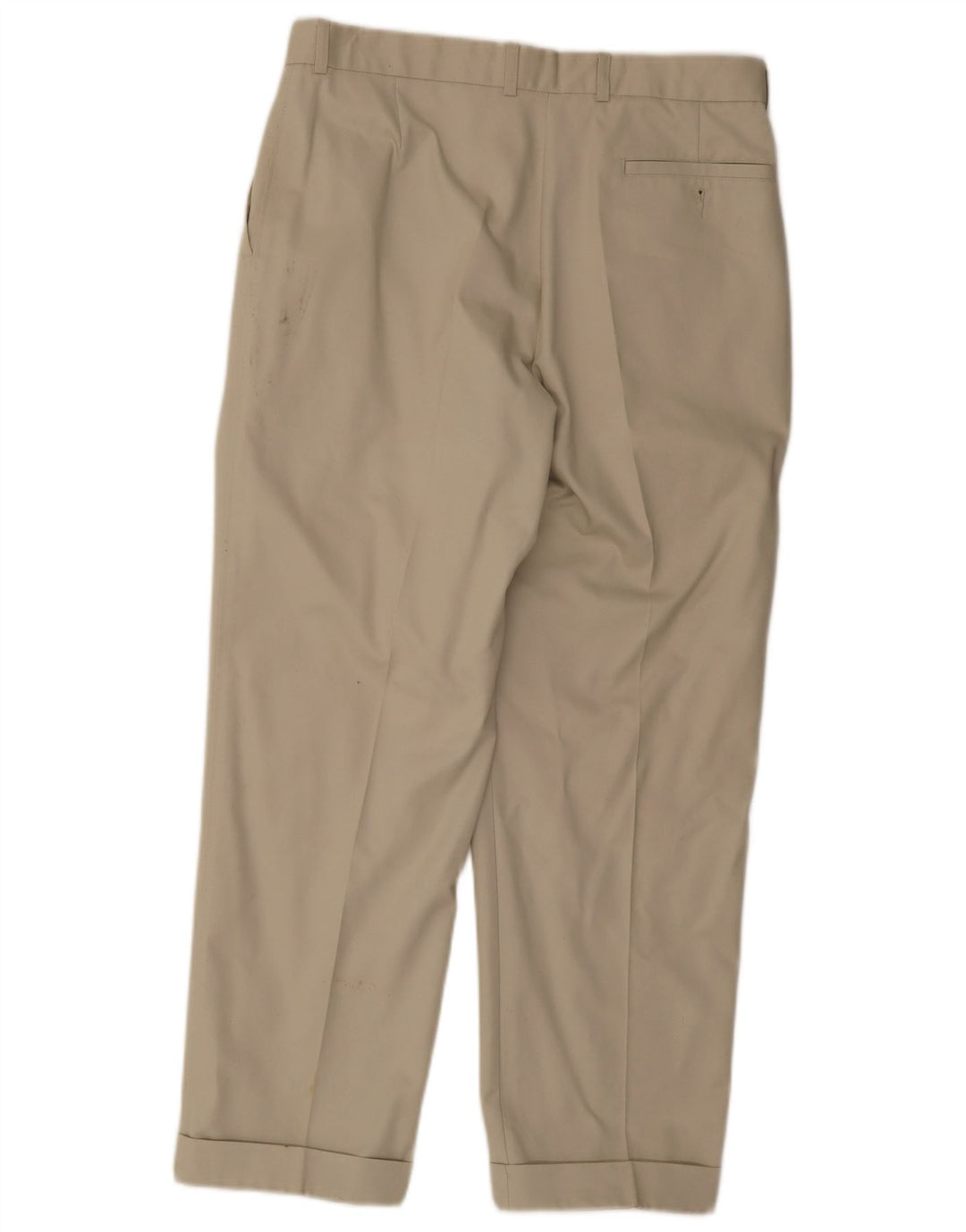 Marks & Spencer Mens Pegged Suit Trousers W34 L29 Grey Cotton