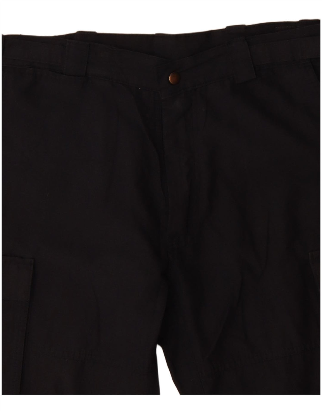 VINTAGE Mens Cargo Shorts W36 Large Navy Blue