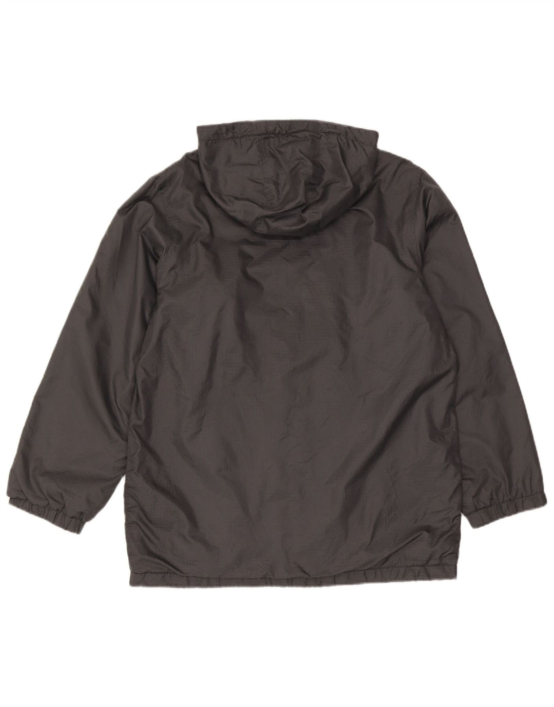 Dickies Mens Hooded Windbreaker Jacket UK 36 Small Grey Polyester