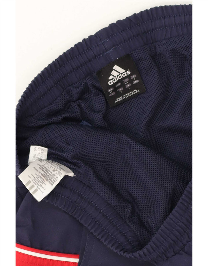 Adidas Mens Sport Shorts Medium Navy Blue Colourblock Polyester