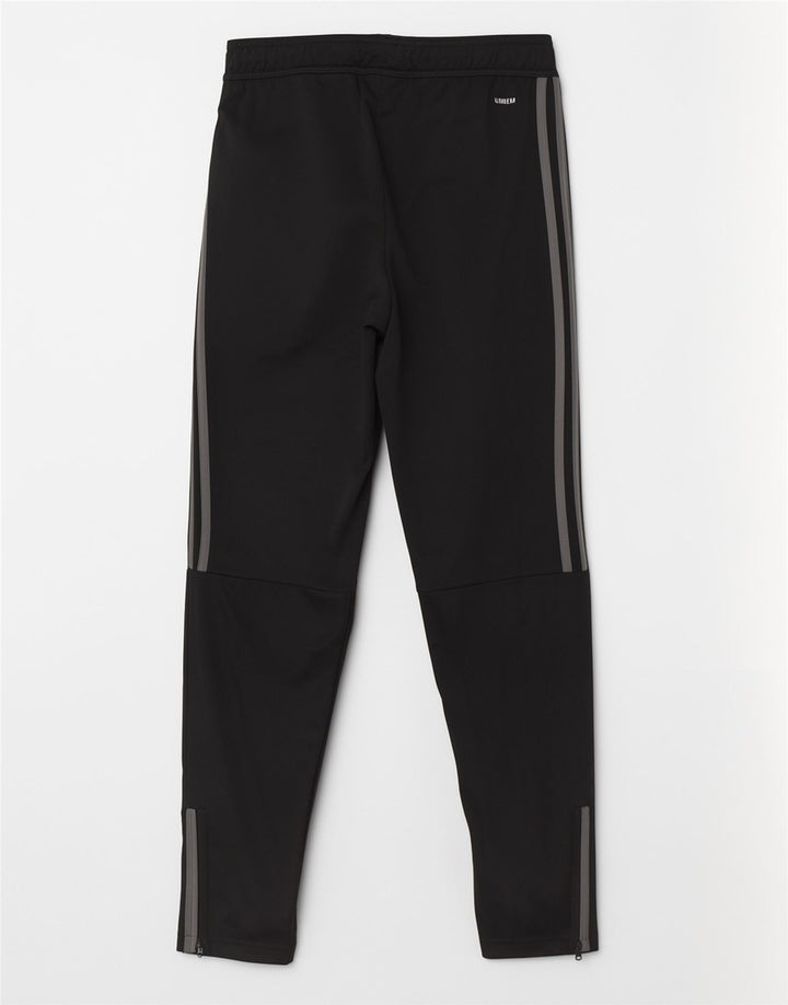 Adidas Mens Tracksuit Trousers Medium Black Polyester Sports