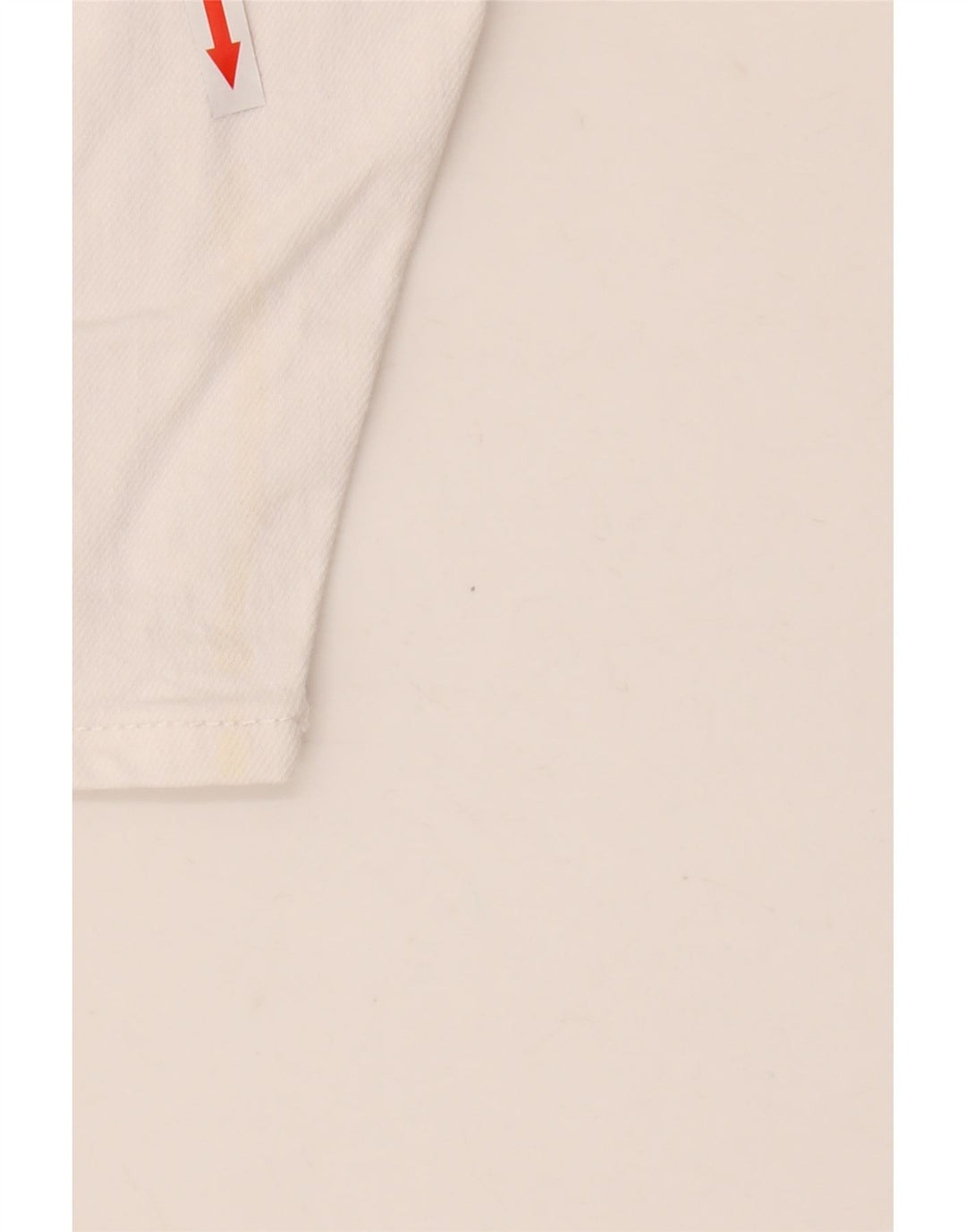 Zara Mens Denim Shorts EU 42 Large W32  White Cotton