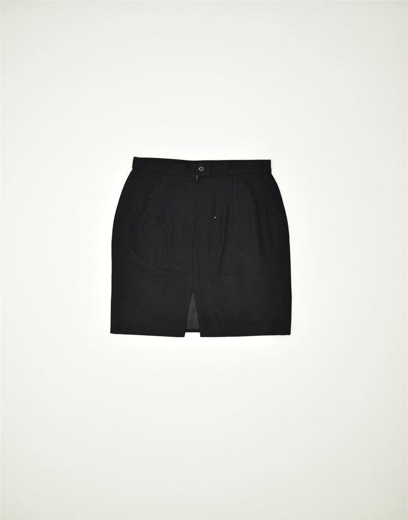 VINTAGE Womens Mini Skirt W28 Medium Black | Vintage | Thrift | Second-Hand | Used Clothing | Messina Hembry 