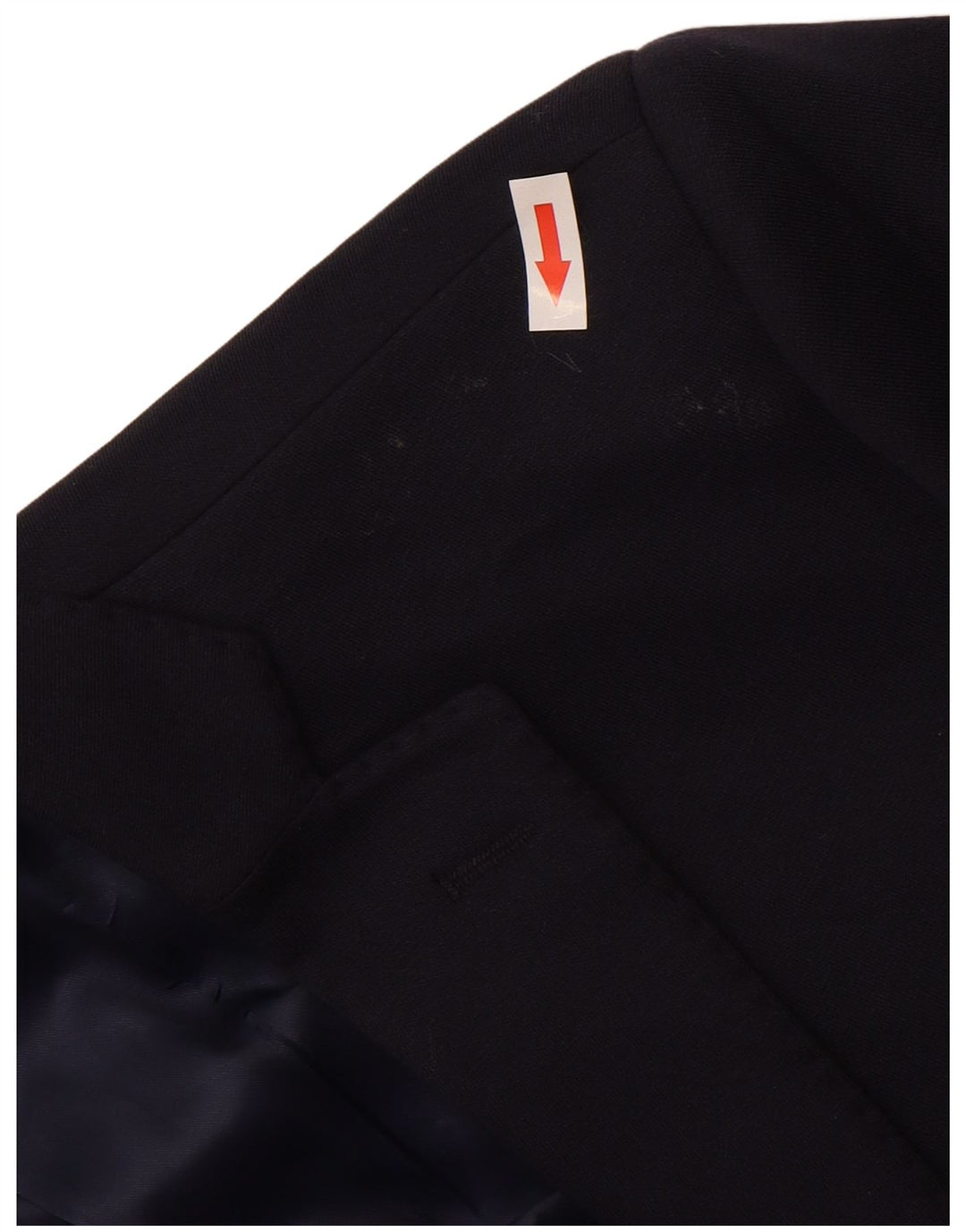 John Barritt Mens Slim Fit 2 Button Blazer Jacket UK 40 Large Navy Blue