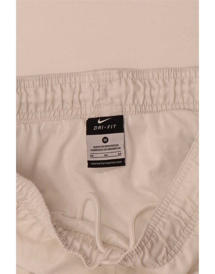 Nike Mens Dri Fit Sport Shorts Medium White Colourblock Polyester