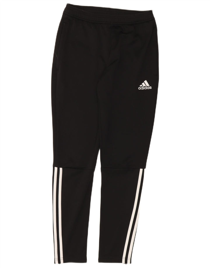 Adidas Mens Aeroready Tracksuit Trousers Small  Black Polyester