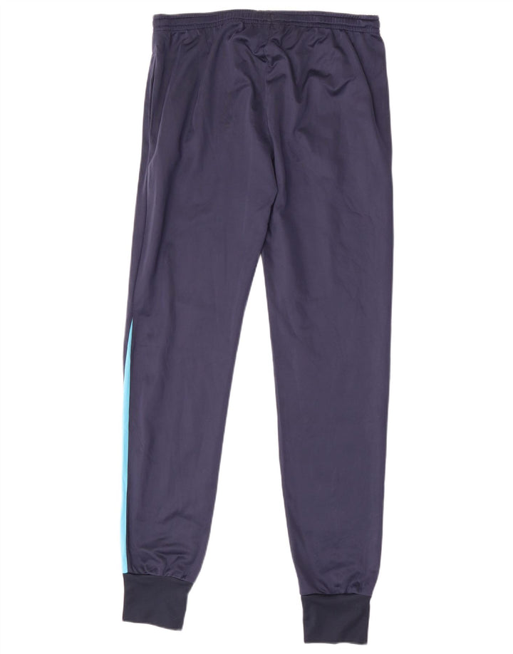 Kappa Womens Tracksuit Trousers Joggers Medium Navy Blue Colourblock
