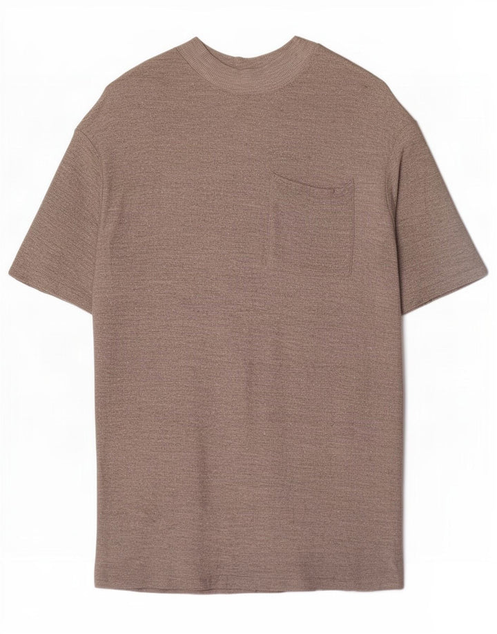Zara Womens T-Shirt Dress UK 14 Medium Grey