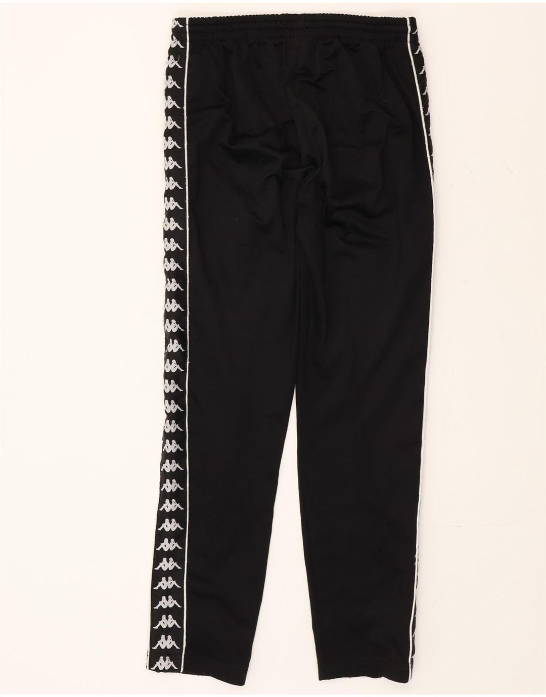 Kappa Mens Graphic Tracksuit Trousers Medium  Black