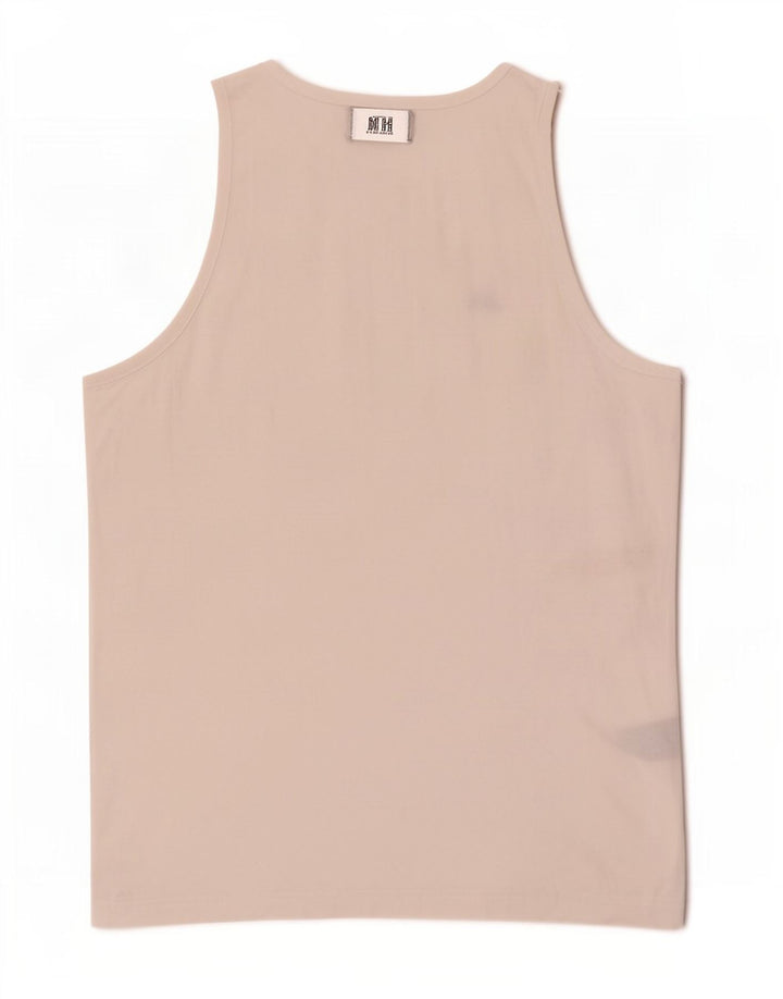 Kappa Mens Vest Top Large White Cotton