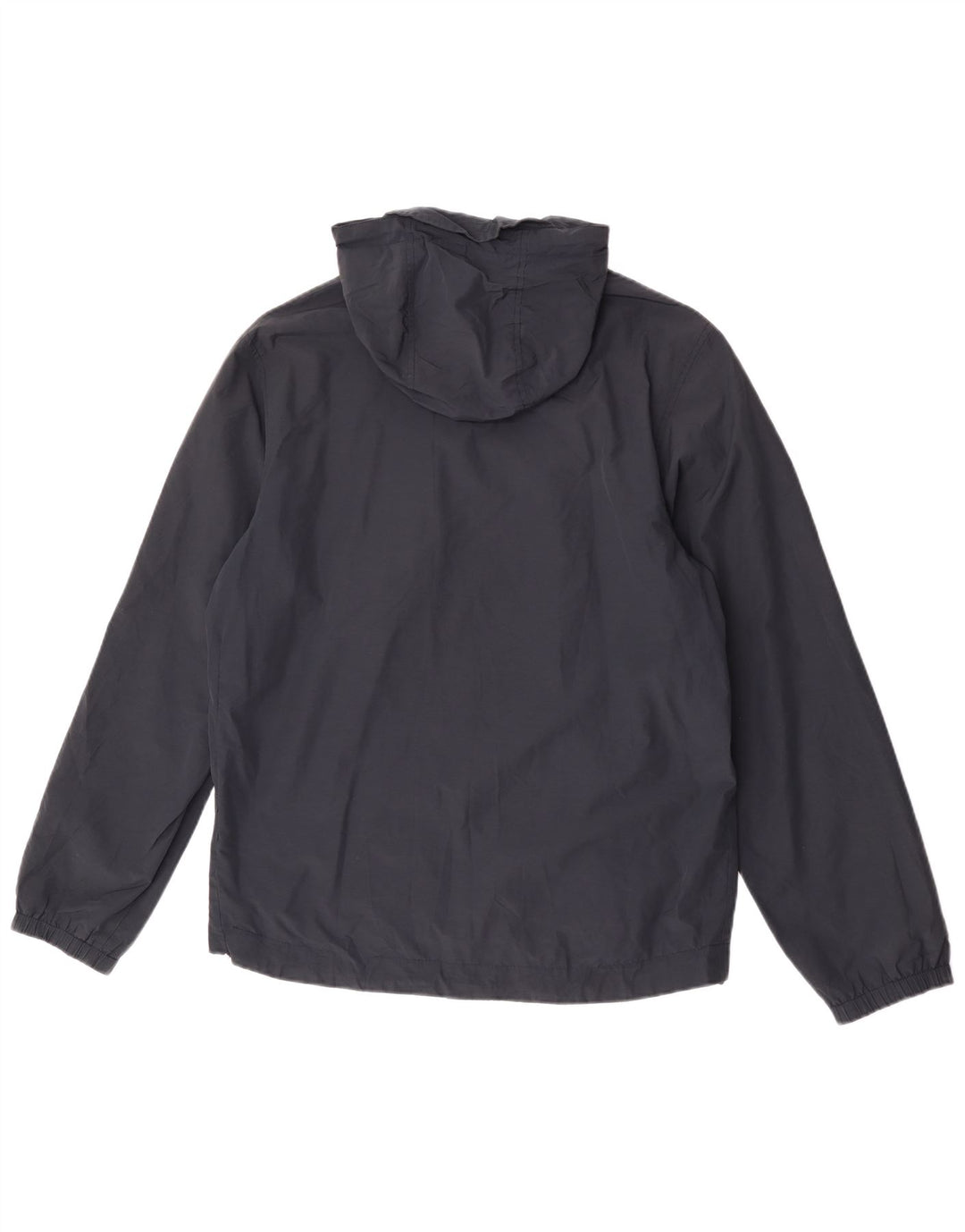 Lyle & Scott Mens Hooded Rain Jacket UK 38 Medium Navy Blue