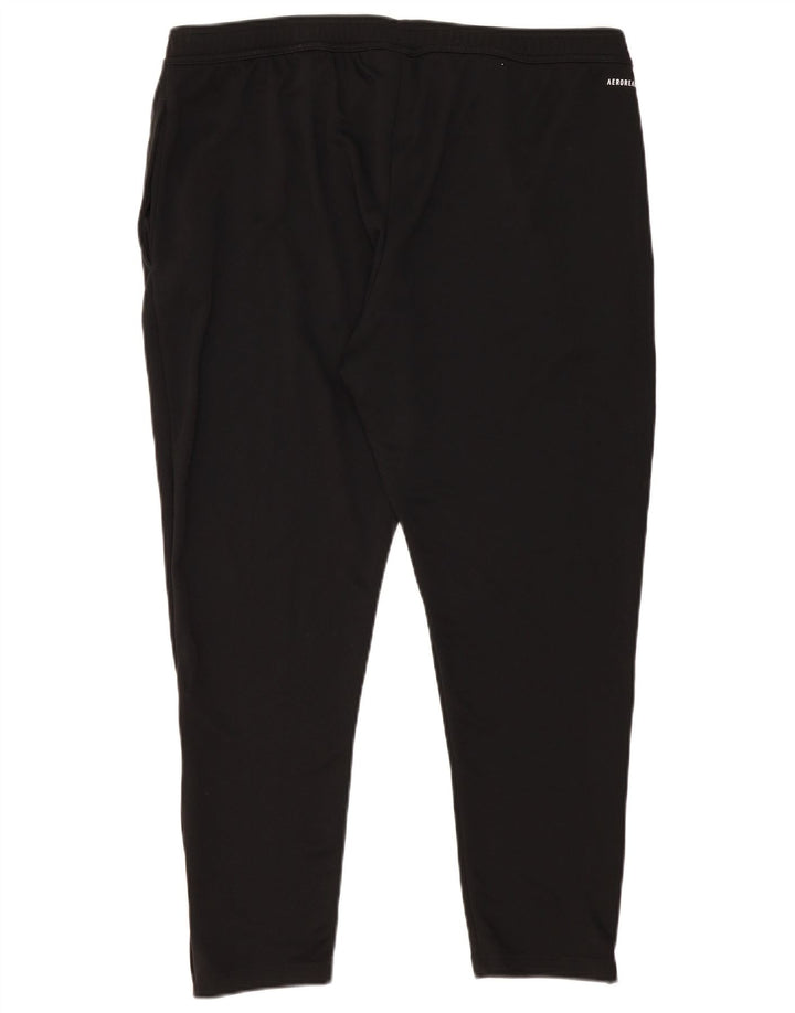 Adidas Mens Aeroready Tracksuit Trousers 2XL Black Polyester