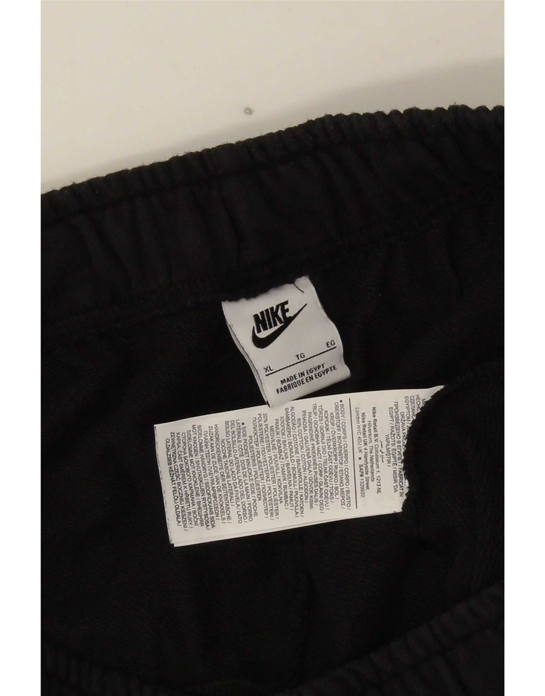 Nike Mens Graphic Cargo Sport Shorts XL  Black Cotton