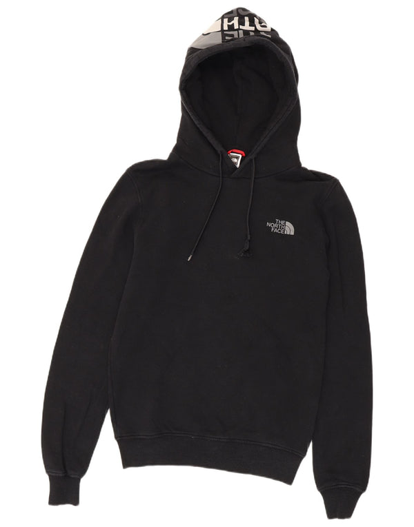 The North Face Mens Graphic Hoodie Jumper XS Black Cotton