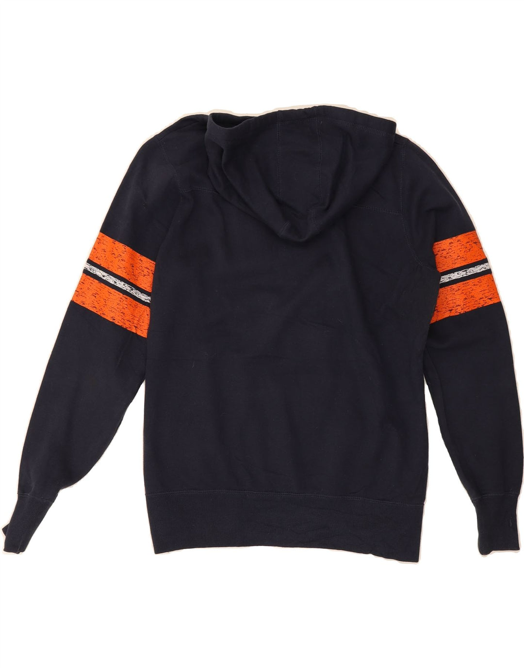NFL Womens Hoodie Jumper UK 16 Large Navy Blue Vintage NFL and Second-Hand NFL from Messina Hembry 