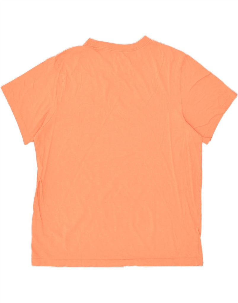 NIKE Mens T-Shirt Top XL Orange Cotton | Vintage Nike | Thrift | Second-Hand Nike | Used Clothing | Messina Hembry 