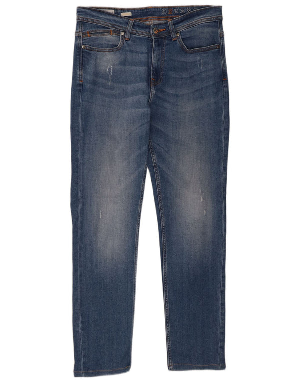 Harmont & Blaine Mens Narrow Fit Slim Jeans W32 L29 Blue