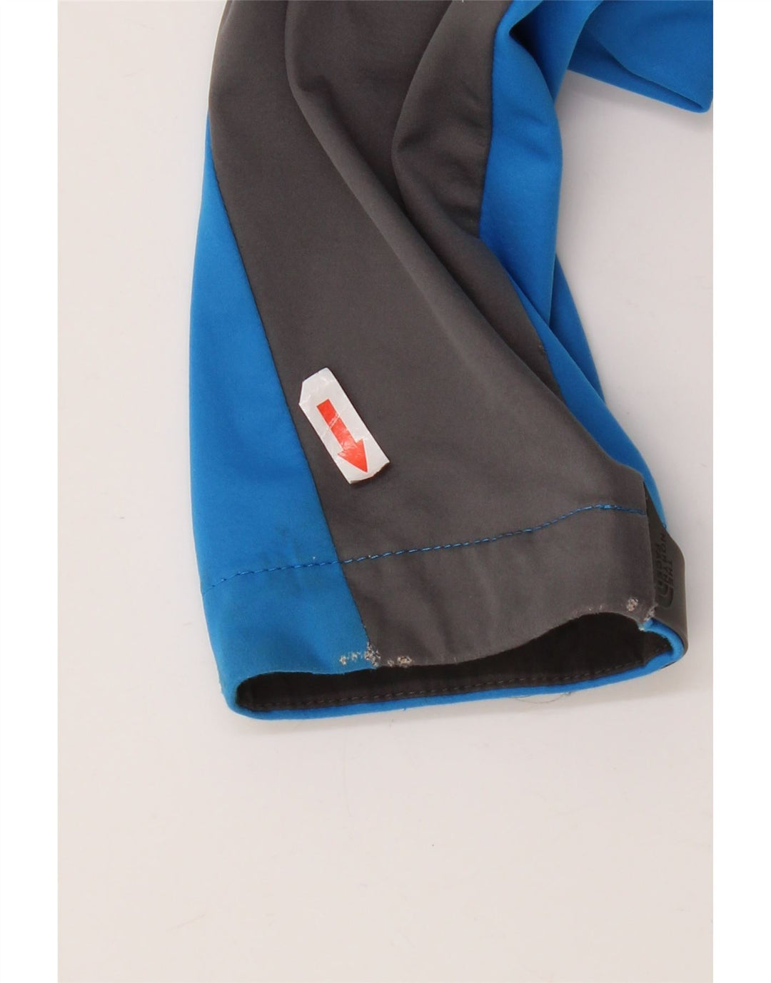 The North Face Mens Tracksuit Top Jacket Medium Blue Colourblock Polyester