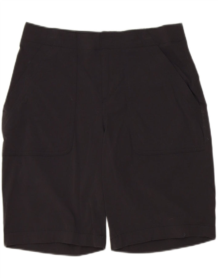EDDIE BAUER Womens Chino Shorts US 2 XS W22 Black Nylon Vintage Eddie Bauer and Second-Hand Eddie Bauer from Messina Hembry 