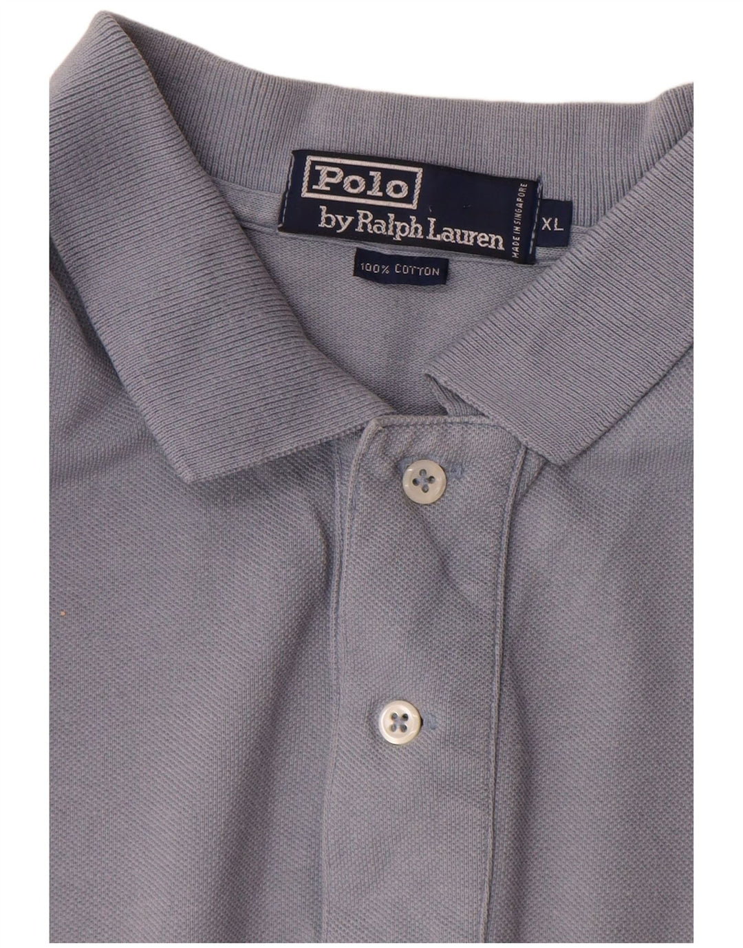Polo Ralph Lauren Mens Shirt XL Grey Cotton