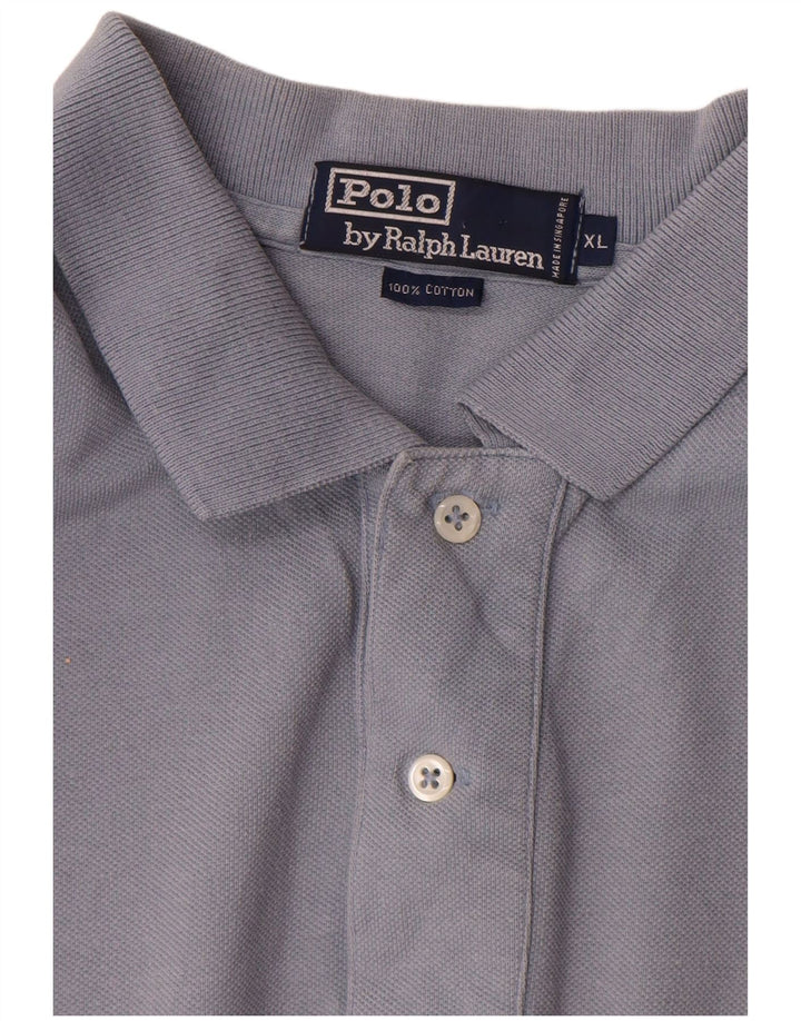 Polo Ralph Lauren Mens Shirt XL Grey Cotton
