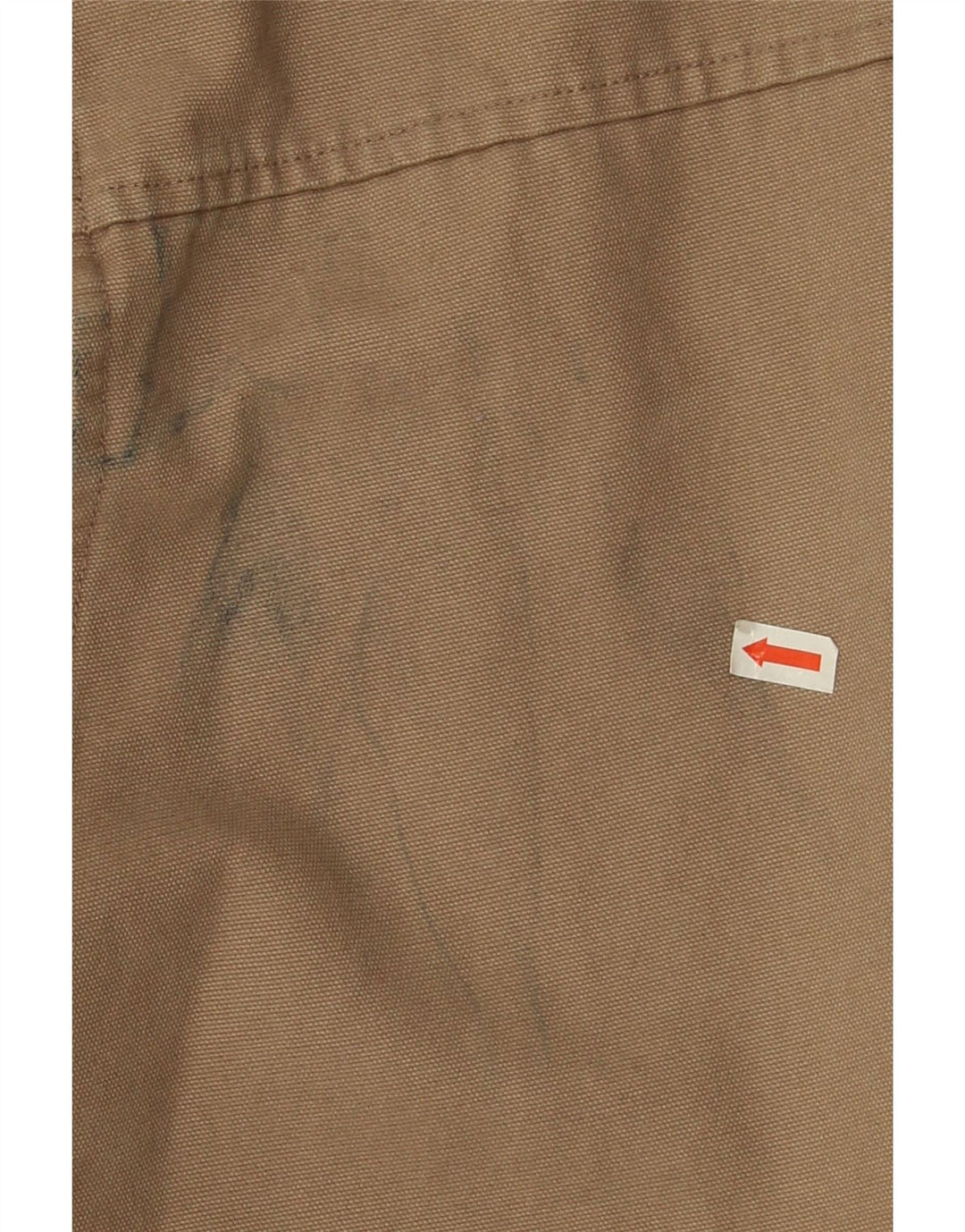Tom Tompson Mens Bomber Jacket UK 42 XL Beige Cotton